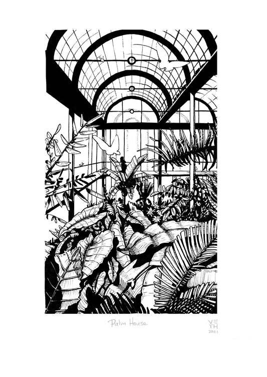 Palm House // Giclée Art Print