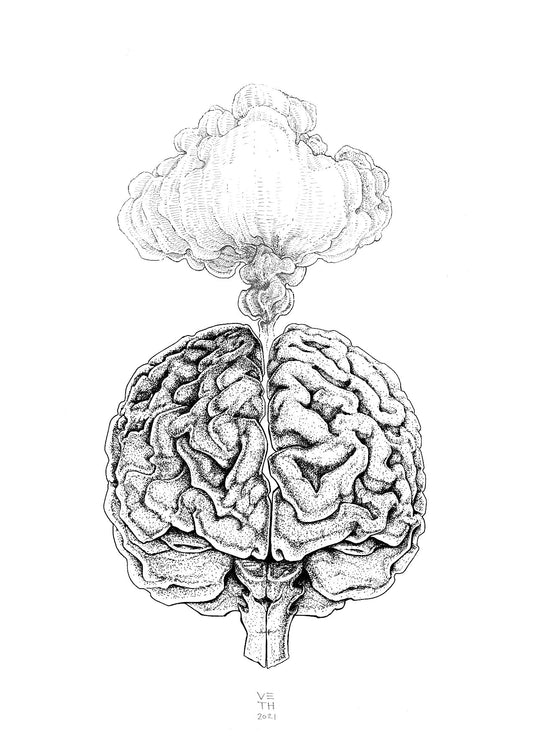 Brain Fart // Giclée Art Print